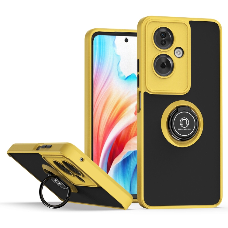 Capinha TPU Anel de Suporte para Oppo A79 5G