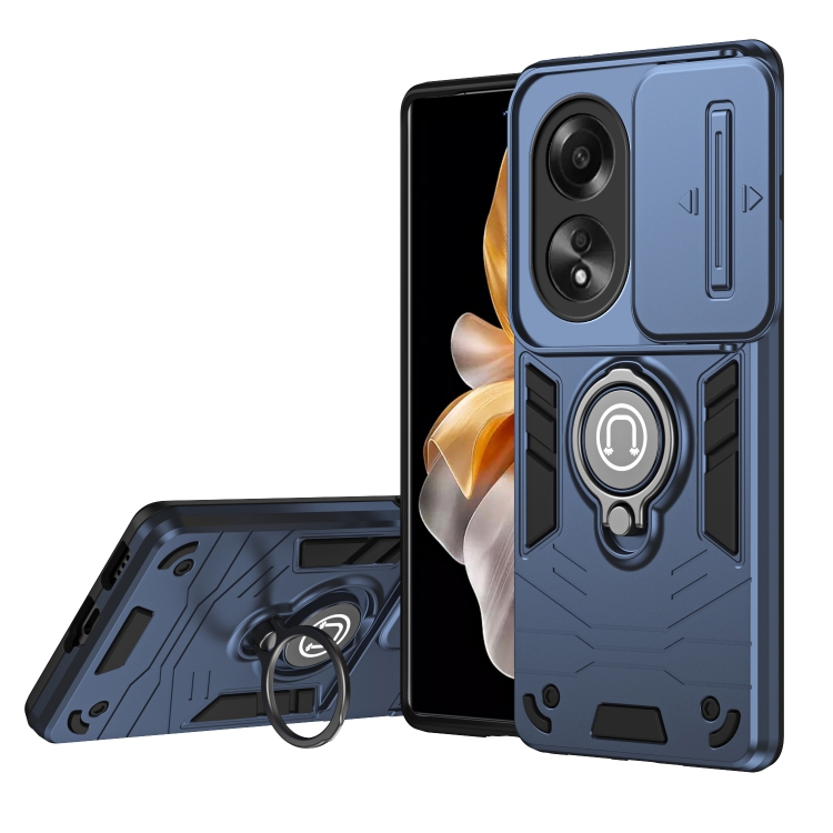 Capa Oppo A58 4G - Protetor de Câmera e Suporte